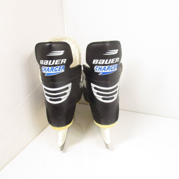 Bauer Charger Ice Hockey Skates Youth Shoe Size Y13 D - Picture 5 of 8